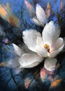Élégant Magnolia Bloom - Justyna Jaszke