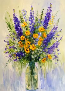 Bouquet estival haut en couleur - Justyna Jaszke