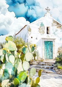 Vue sur les cactus de White Chapel - Justyna Jaszke