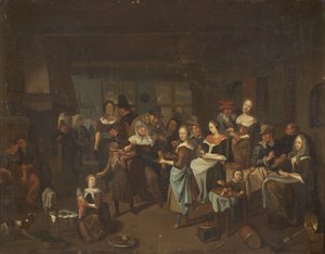Gaieté dans une auberge