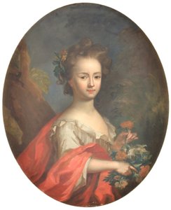 Un enfant avec des fleurs - KMS 1587 Ubekendt