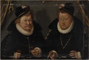 Les électeurs Moritz et August de Saxe
