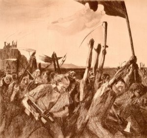 Émeute - Käthe Kollwitz
