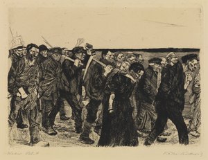 Une révolte de tisserands - Marche des tisserands