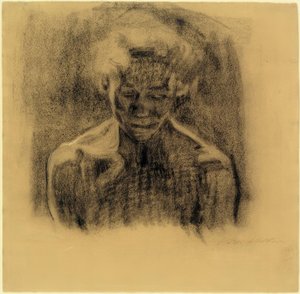Demi-nu féminin - Käthe Kollwitz
