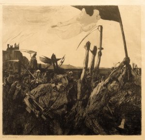 Émeute - Käthe Kollwitz