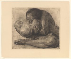 Mère avec enfant mort - Käthe Kollwitz