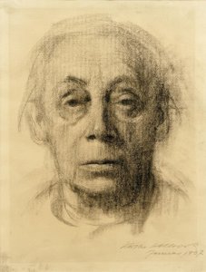 Autoportrait en face - Käthe Kollwitz