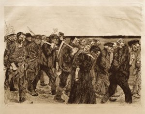 Procession des tisserands - Käthe Kollwitz