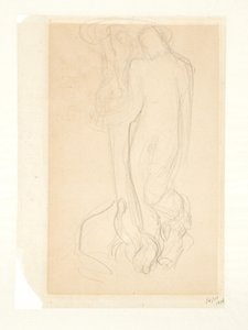 Esquisse pour "Dieu insuffle la vie à Ève" - Kai Nielsen