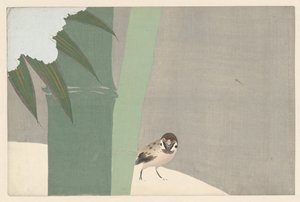 Bambou dans la neige, 1909