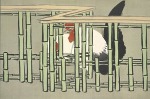 Chabo, de Momoyo-gusa - Kamisaka Sekka