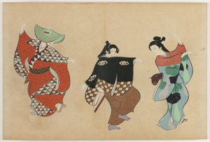 Fleurs de Cent Mondes (Momoyogusa) : Danse - Kamisaka Sekka