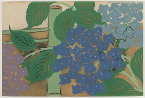 Fleurs de Cent Mondes (Momoyogusa) : Hortensia - Kamisaka Sekka