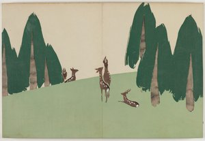 Fleurs de Cent Mondes (Momoyogusa) : Plaine de Kasuga - Kamisaka Sekka