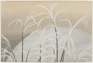 Fleurs de Cent Mondes (Momoyogusa) : Herbe Susuki au Clair de Lune