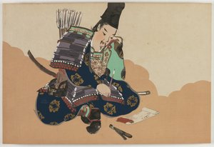 Fleurs de Cent Mondes (Momoyogusa) : Taira no Tadanori - Kamisaka Sekka