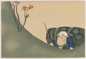 Fleurs de Cent Mondes (Momoyogusa) : Bûcheron - Kamisaka Sekka