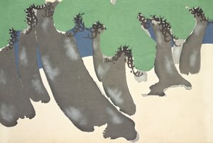 Sonare No Matsu, de Momoyo-gusa (Le monde des choses) Vol III, pub.1910 - Kamisaka Sekka