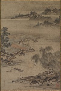 Agriculture et élevage de buffles en été - Kanô Jushin