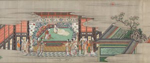 Parchemin 1 de Song of Lasting Sorrow (Chōgonka gakan) - Kano Sansetsu