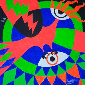 Un phénix aux couleurs éclatantes