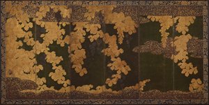 Vignes, période Momoyama - Kano Eitoku