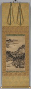 Paysages saisonniers : Été, milieu à fin des années 1500 - Kano Hideyori