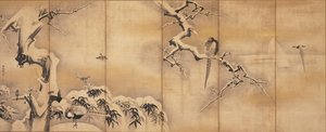 Oiseaux dans le paysage, première moitié du XVIIe siècle
