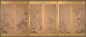 Patriarches bouddhistes, taoïstes et confucéens