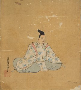 Poète immortel, XVIIe siècle - Kano Shoun