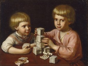 Enfants jouant, 1837