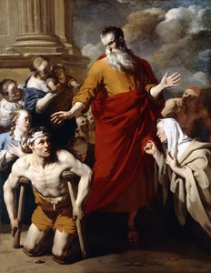 Saint Paul guérissant les malades à Lystre