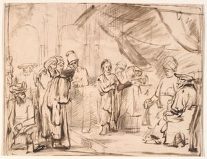 Jésus de douze ans dans le temple