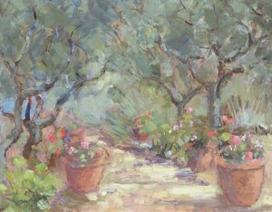Jardin à Porto Ercole, Italie - Karen Armitage