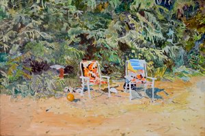 Chaises de plage d