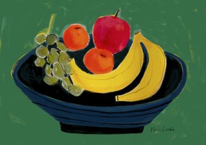 Nature morte aux fruits éclatants - Karin Lauria