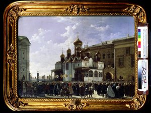 Procession de Paques a la cathedrale de l