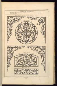 Deux potences de fer, pour pendre des enseignes ou lanternes - Karl Albert von Lespilliez