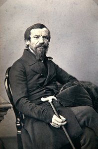 Mikhaïl Pogodine, historien et journaliste russe, 1850s - Karl August Bergner