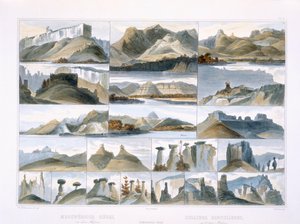 Collines remarquables sur le haut Missouri, planche 35 du volume 2 de 