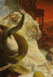 (détail) Le dernier jour de Pompéi - Karl Pavlovich Bryullov