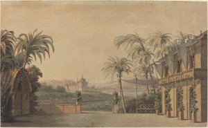 Design de scène turque - Karl Ferdinand Langhans