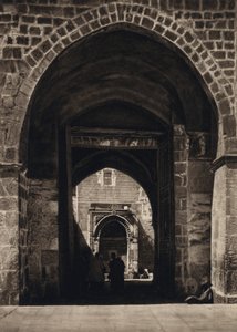 Jérusalem, entrée de la place du Temple