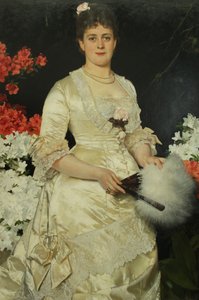 Allemand : Frau Hedwig Woworsky, geb. Heckmann Mme Hedwig Woworsky, née Heckmann