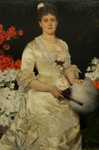 Allemand : Frau Hedwig Woworsky, geb. Heckmann Mme Hedwig Woworsky, née Heckmann