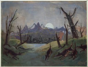 Mauvaise nuit - Karl Hofer