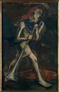 Le souffleur - Karl Hofer