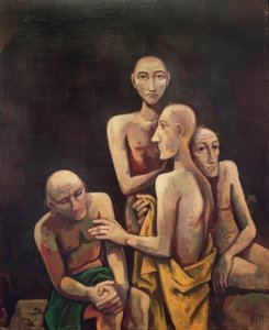 Les prisonniers - Karl Hofer