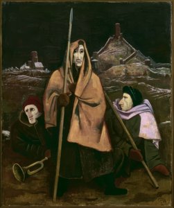 Les gardiens - Karl Hofer